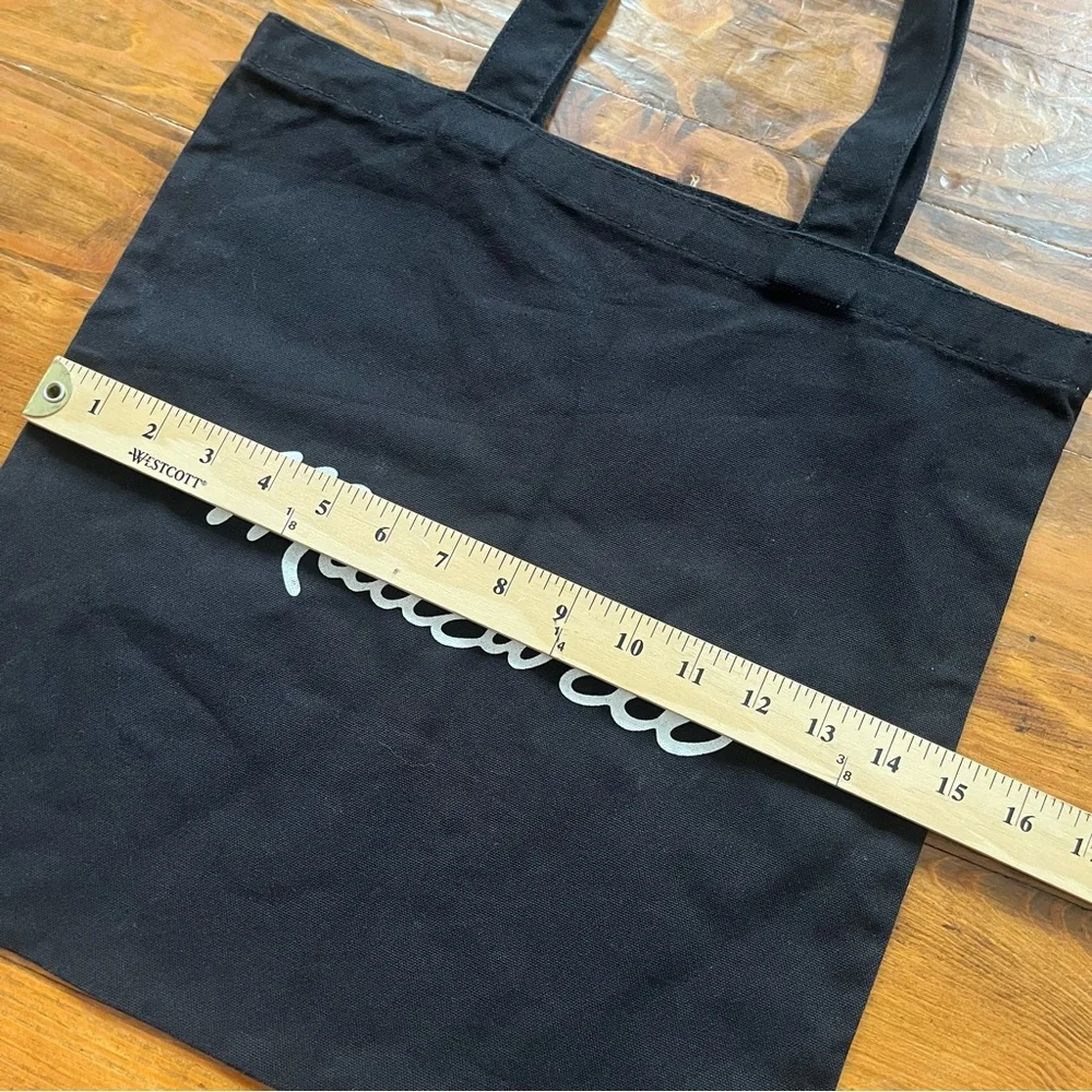 Madewell Bien Fait‎ Reusable Canvas Tote Bag Black Collegiate